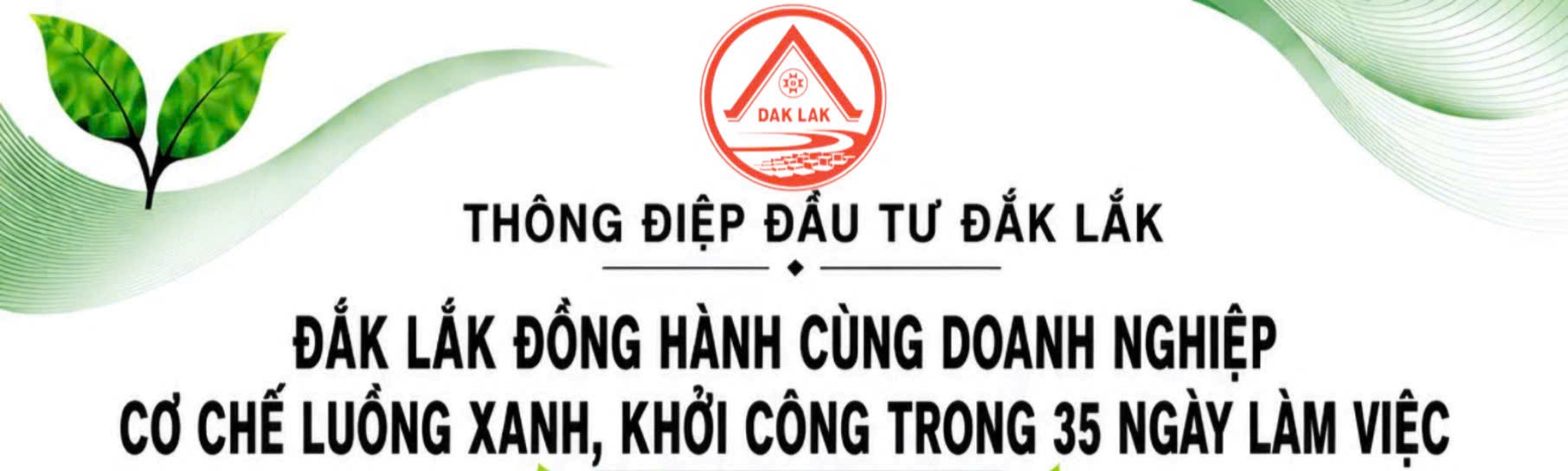 Thông điệp đầu tư Đắk Lắk